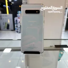  4 مستعمل اخو الجديد Samsung S10 رام  16 جيجا 128 بدون كرتونه هدية شاحن الاصلي متوفر توصيل