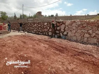  2 بناء سناسل حجريه وتشيك مزارع بناء بيوت ريفيه واثريه قابيون شلالات نوافير شحف فيربليس تعهدات عامة