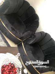  3 طقم كنب مودرن مستعمل لمدة شهرين