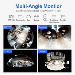  3 كاميرا مراقبة 360 درجة مع مكبر صوت