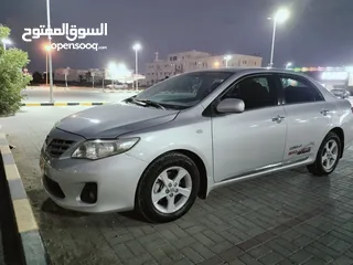  3 Toyota Corolla 2013 good condition