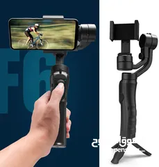  2 المثبت الذكي المضاد للاهتزاز (حامل بانورامي) F6 Smartphone Gimbal 3-Axis Handhel