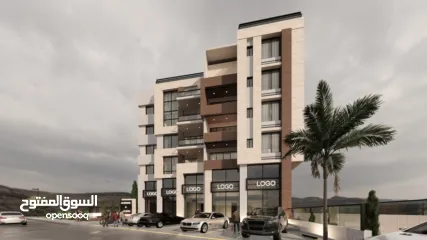  5 شقة 135متر للبيع بالقرب من شارع  القدس و الدفاع المدني مكونة من 3 غرف نوم, حمامين,صالون,مطبخ و بلكون