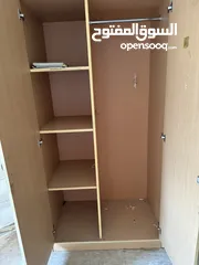  3 Wooden two door wardrobe