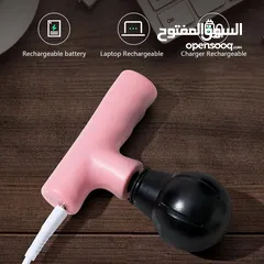  20 جهاز مساج رجاج شحن هزاز المساج الصغير متعدد الاستخدام تدليك صوت هادئ رجاج تدليك