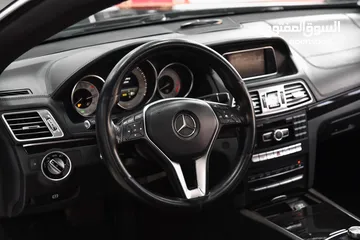  10 مرسيدس اي كلاس كوبيه 2014 Mercedes Benz بحالة الوكالة