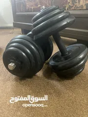  1 دامبلز (عدد 2) ، وزن : (20 kg)