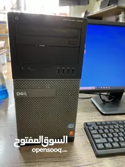  4 كمبيوتر ديل مع شاشة ديل كبيره موصفات ممتازه اقل سعر بسوق