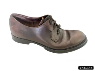  3 حذاء رسمي  برادا Prada اصلي جلد لون بني