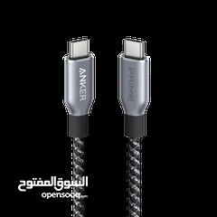  6 Anker Prime USB-C to USB-C Cable (240W, Upcycled-Braided) Style: 3 ft -NEW -MEAGByte