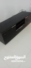  3 black color tv table