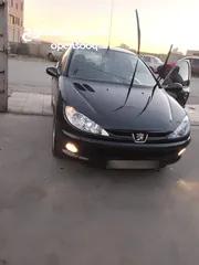  3 للبيع المستعجل بيجو 206 موديل 2007 فحص 7 جيد لون اسود