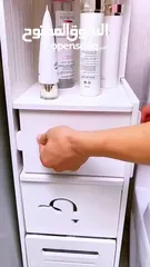  5 خزانة الحمام الفوم الأنيقة – الحل الذكي لكل حمام صغير ومزدحم! تصميم رفيع وأنيق يدخل بسهولة بأي زاوي