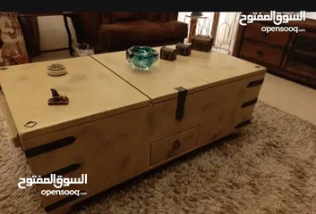  1 -طاولة جلوس امريكي مع ملحقين فخمة