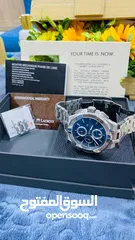  12 #Maurice_Lacroix SWISS MADE   موريس لاكروا.. البراند السويسري الفاخر حجم 44 كرونو قراف
