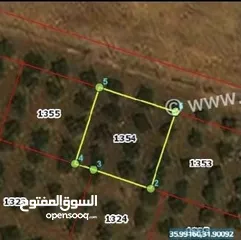  1 قطعة ارض مساحة 352م للبيع في عمان - منطقة المستندة قرب عيش كريم