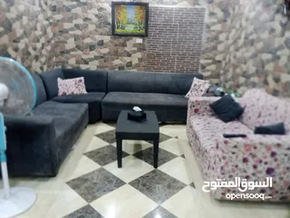  5 طقم كنب مستعمل بحاله جيده