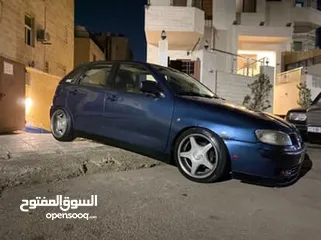  6 سيات ابيزا موديل 94 ماتور 1.8 تيربو طرمبة بنزين 2jz فتحة بالسقف