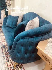 2 ‏طقم كنب صالة الضيوف جديد بحالة ممتازة