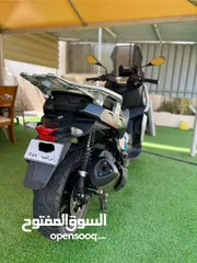  7 دراجة bmw c400x موديل 2020 نظيفة جدا