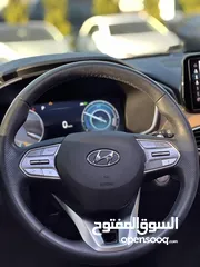  21 هونداي سانتفيه هايبرد 2022  فل اضافات  ون مليون  Hyundai santafi 2022  1M  Hybrid