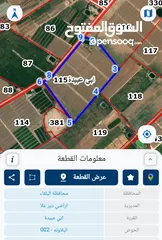  1 تملك إحدى عشرة دونم ارض زراعي خلف مسجد ابو عبيدة مباشرة قريبة من كافة الخدمات بسعر مغري