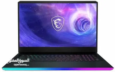  1 لاب توب MSI وحش التصميم والألعاب