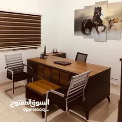  2 مكتب مدير مع جانبية ادراج وطاولة بسعر منافس والتوصيل مجاني داخل عمان