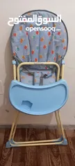  3 كرسي طعام وعربة منزل للبيع