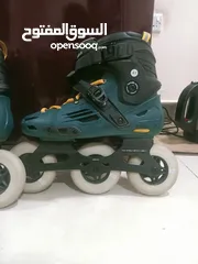  4 MF 900 inline skating with bag,  110 mm wheels and kit