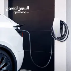  6 شاحن تسلا الجداري 48 امبير جديد بالكرتونه  Tesla Wall Connector