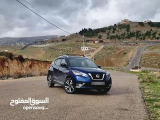  2 نيسان كيكس اعلى صنف فحص كامل 7 جيد 40000كم SR 2019