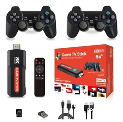  2 Game TV Stick 8K – ألعاب وأفلام في جهاز واحد أكثر من 10 آلاف لعبة مع نتفليكس ويوتيوب وانرويد