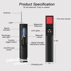  7 Wireless Signal & Hidden Camera Detector 6th