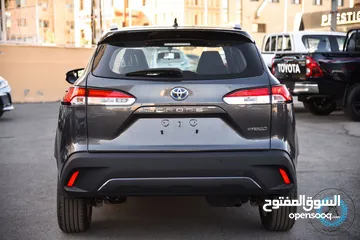  6 Toyota Corolla Cross 2024  كروس 2024 لون فيراني هايبرد عداد زيرو