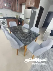  21 طاولات طاولة سفرة صناعة تركيا مع 6 كراسي صناعة تركيا الطاولات مع 6 كراسي