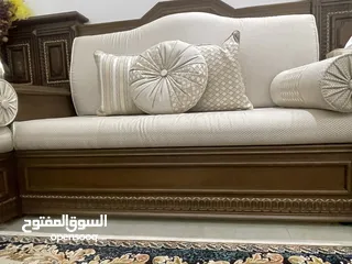  4 كراسي مجلس مصنوعة من خشب الزان الأصلي