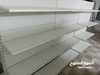  4 رفوف  محل سوبر ماركة ابواب