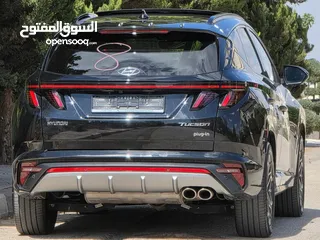 2 هنداي توسان ان لاين 2023ترخيص 2022 هايبرد بلج ان 4×4فل مسكر