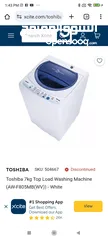  1 Toshiba top load washing machine for urgent sale