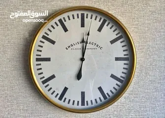  3 ساعات حائط معدن ديكورية مميزة