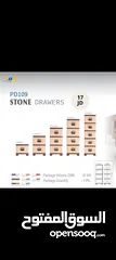  4 خزانة بلاستيك وادراج بلاستيك