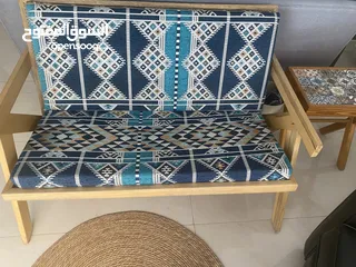  1 بنش مع  كرسيان حدايق بيت أكسا - from IKSA shop