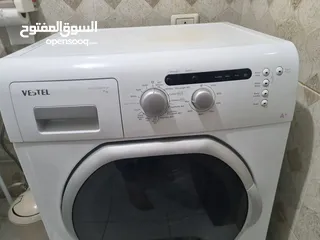  4 غساله فستل بحاله جيدا جدا للبيع 7 ك