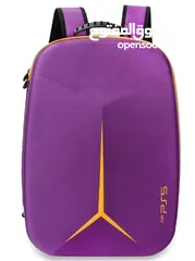  2 حقيبة تخزين واقية لجهاز البلايستيشن PS5 - PS5 Slim  مع ذراعين كتف PS5 Carrying Travel Storage Bag
