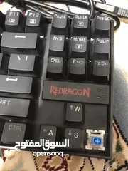  5 كيبورد  REDRAGON  kuruma ميكانيكي نفس الجديد