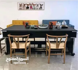  6 طاوله متعددة الألعاب4في1 متوفره الان أعلى جوده ومواصفات ستاندر بكامل اكسسواراتها لكل لعبه يوجد توصيل