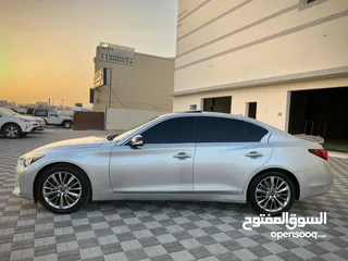  9 انفنتي q50 موديل 2020 للبيع فقط وليست للبدل