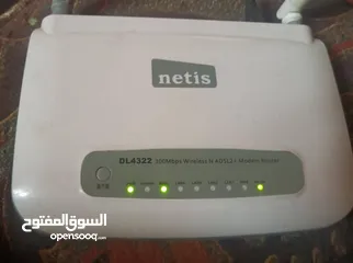  9 مودم netis للإنترنت عبر خط الهاتف الثابت adsl