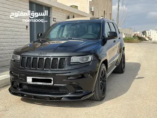  1 جيب جراند شيروكي SRT8 اصلي 6400 سي سي موديل 2015 فحص كامل فل اضافات أقل سعر
